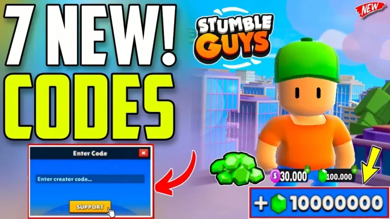 Get Currently Active Stumble Guys Codes