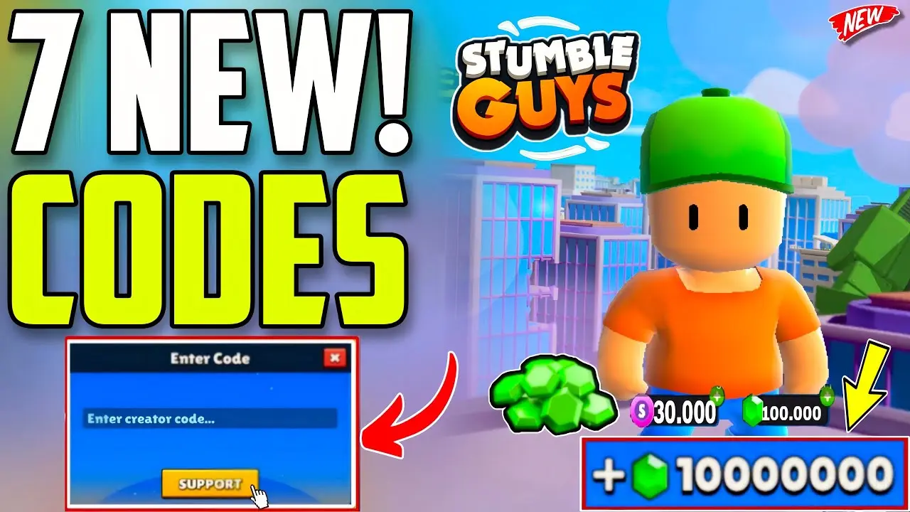 Get Currently Active Stumble Guys Codes